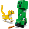 Конструктор LEGO Minecraft Большие фигурки Minecraft, Крипер и Оцелот 184 дет (21156) изображение 4