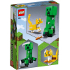 Конструктор LEGO Minecraft Большие фигурки Minecraft, Крипер и Оцелот 184 дет (21156) изображение 5
