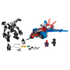 Конструктор LEGO Реактивный самолёт Человека-Паука против Робота Венома (76150) изображение 2