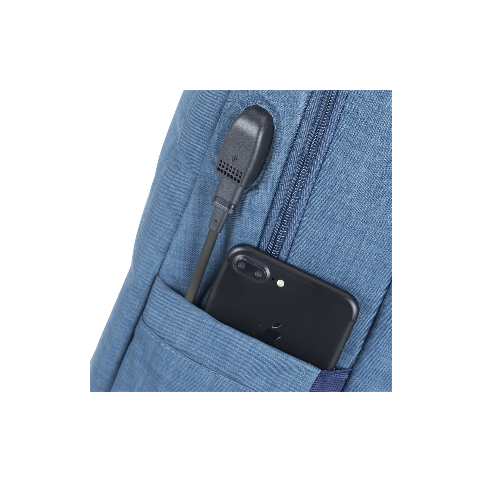 Рюкзак для ноутбука RivaCase 17.3" 8365 Blue (8365Blue) изображение 10