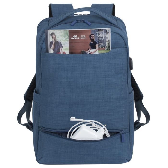 Рюкзак для ноутбука RivaCase 17.3" 8365 Blue (8365Blue) изображение 6
