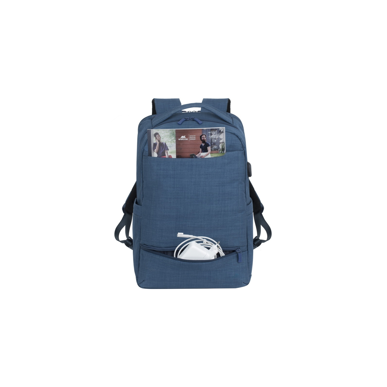 Рюкзак для ноутбука RivaCase 17.3" 8365 Blue (8365Blue) зображення 6