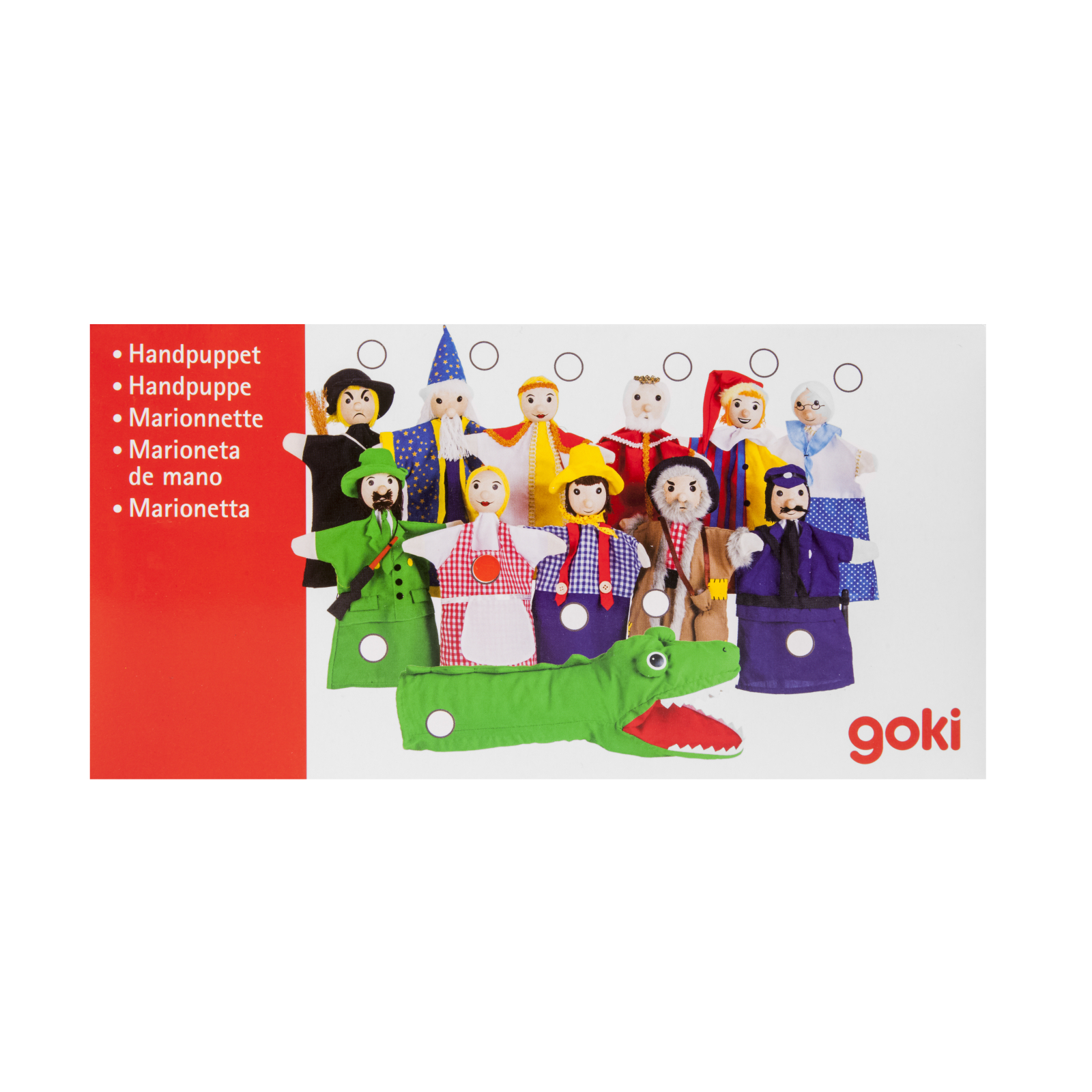 Ігровий набір Goki Лялька-рукавичка Гретель (51997G) зображення 5