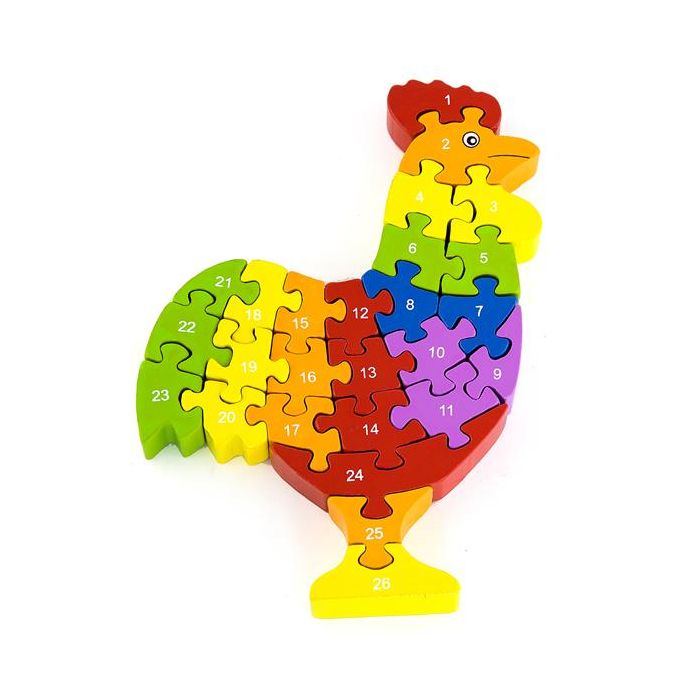 Пазл Viga Toys Півень (55244)