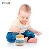 Развивающая игрушка Viga Toys Пирамидка PolarB Белый медведь (44005) изображение 5