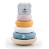 Розвиваюча іграшка Viga Toys Пірамідка PolarB Білий ведмідь (44005)
