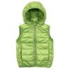 Жилет детский Kurt пуховый с капюшоном (V-HT-580T-104-green)