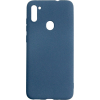 Чехол для мобильного телефона Dengos Carbon Samsung Galaxy M11, blue (DG-TPU-CRBN-70) (DG-TPU-CRBN-70)