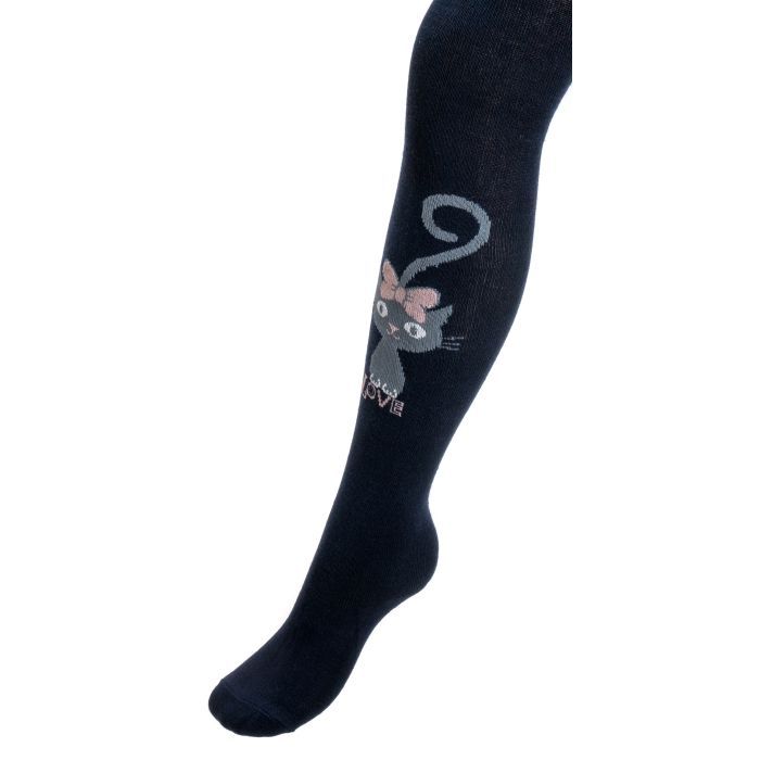 Колготки детские UCS Socks с котиком (M0C0301-2114-3G-blue)