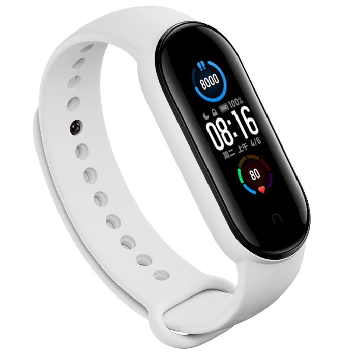 Ремешок для фитнес браслета BeCover Silicone для Xiaomi Mi Smart Band 5 Red (705071)