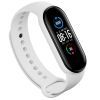 Ремешок для фитнес браслета BeCover Silicone для Xiaomi Mi Smart Band 5 White (705072)