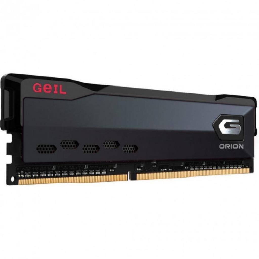 Модуль пам'яті для комп'ютера DDR4 16GB (2x8GB) 3200 Orion Black Geil (GOG416GB3200C16BDC) зображення 2