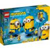 Конструктор LEGO Minions Фігурки міньйонів і їхній будинок 876 деталей (75551)