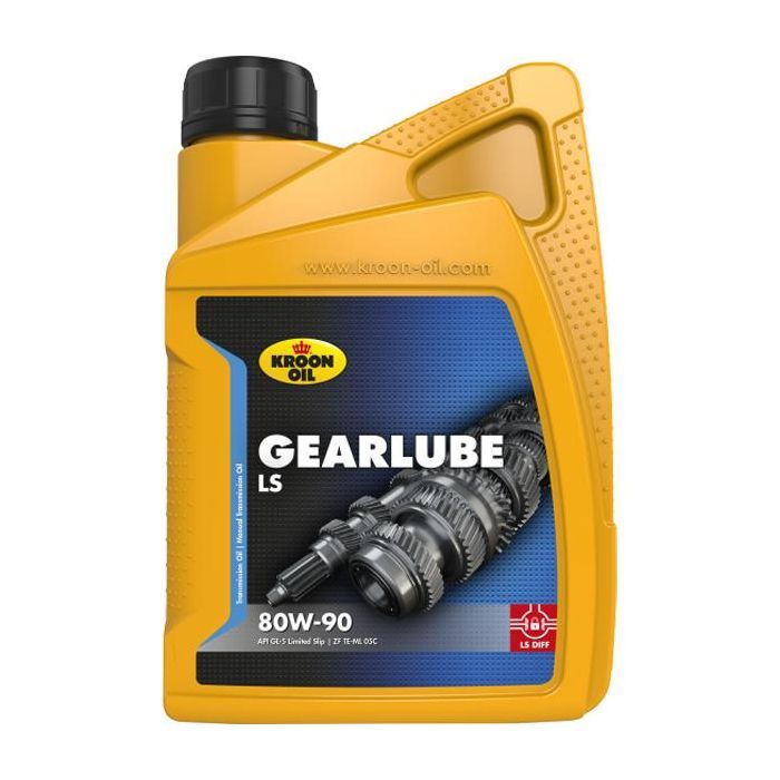 Трансмиссионное масло Kroon-Oil GEARLUBE LS 80W-90 1л (KL 01214)