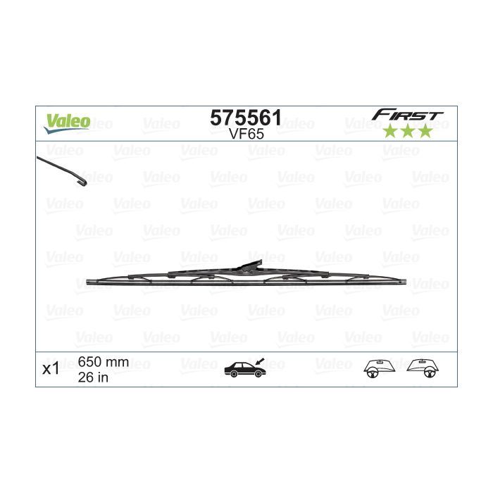 Щетка стеклоочистителя Valeo 575561