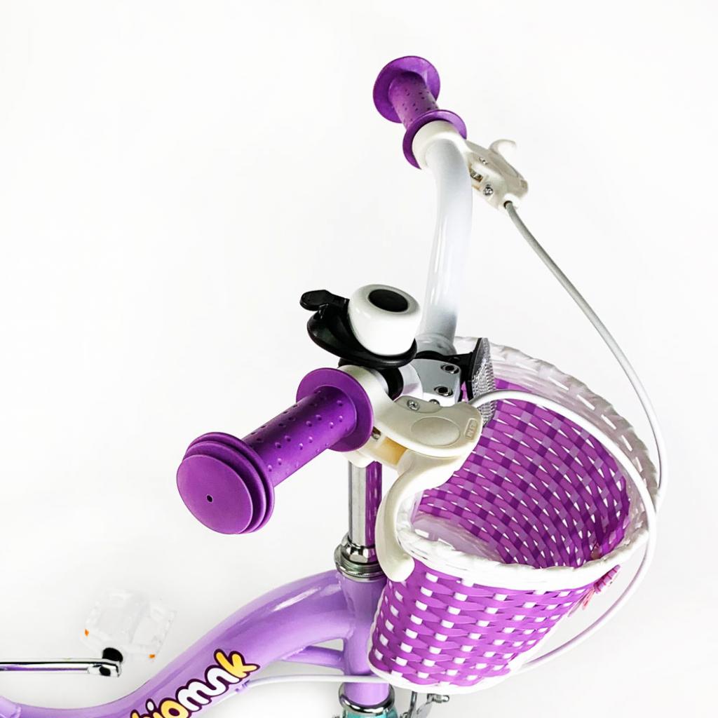 Дитячий велосипед Royal Baby Chipmunk MM Girls 16", Official UA, фіолетовий (CM16-2-purple) зображення 3