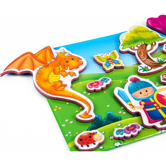 Развивающая игрушка Vladi Toys Принцесса и рыцарь укр (VT3703-01) изображение 3