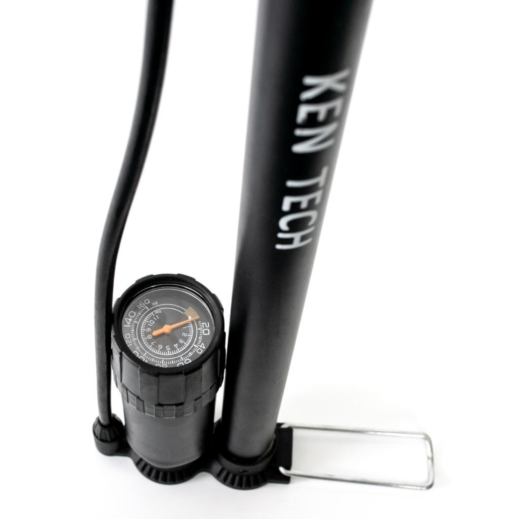 Велосипедний насос Ken Tech AV Black (PUM-054) зображення 2