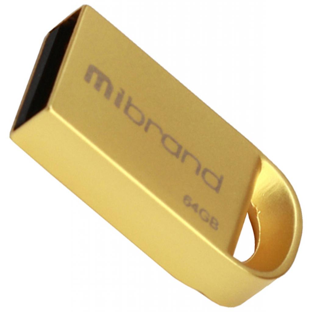 USB флеш накопитель Mibrand 4GB lynx Gold USB 2.0 (MI2.0/LY4M2G)