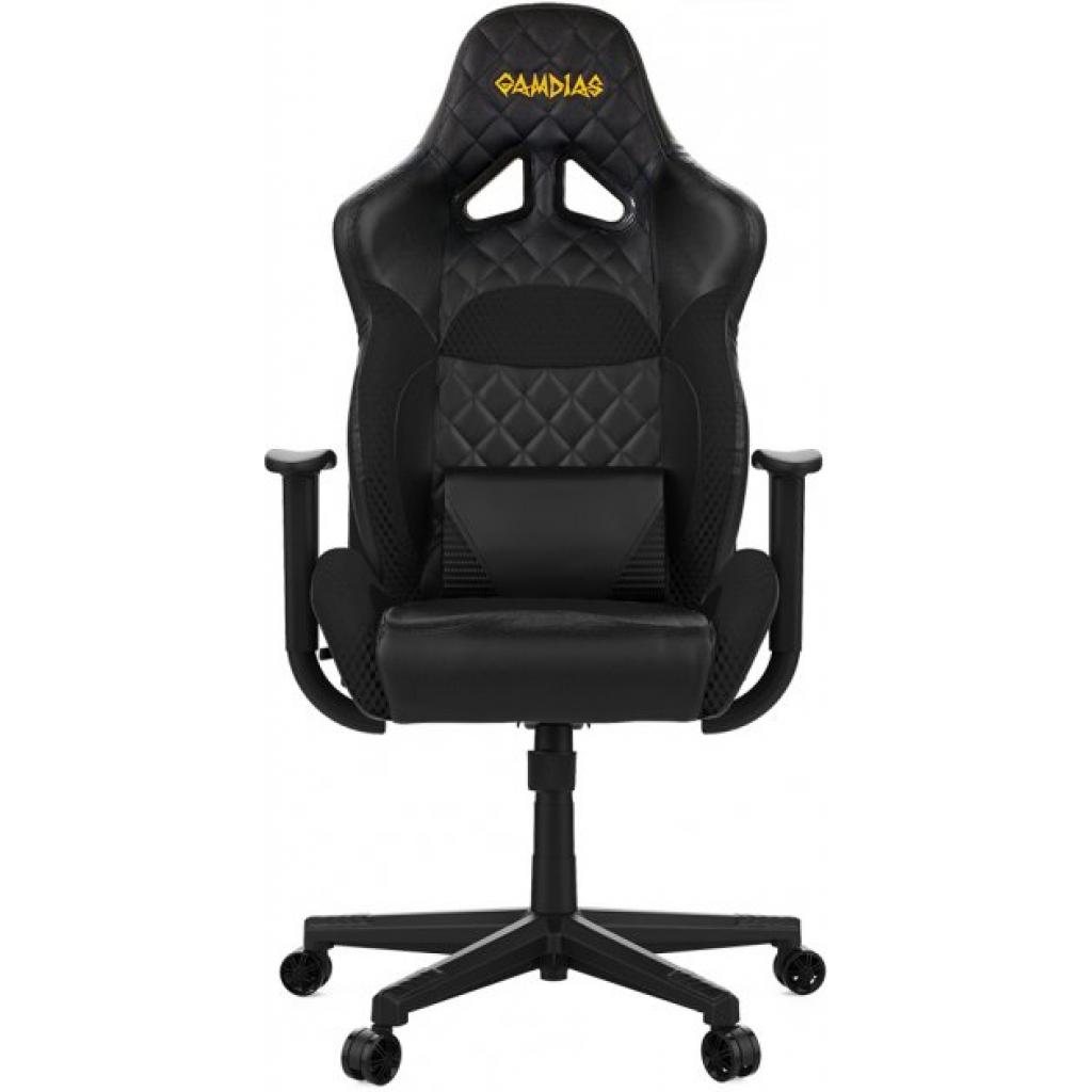 Кресло игровое Gamdias Zelus E1 Gaming Chair Black (4712960133686) изображение 9