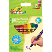 Фото - Творчість і рукоділля Crayola Набір для творчості  Mini Kids трикутних воскової крейди 16 шт (256 