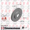 Тормозной диск ZIMMERMANN 590.2808.20