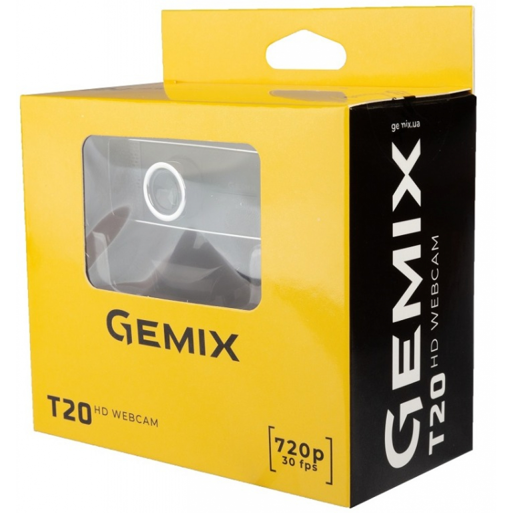 Веб-камера Gemix T20 Black зображення 3