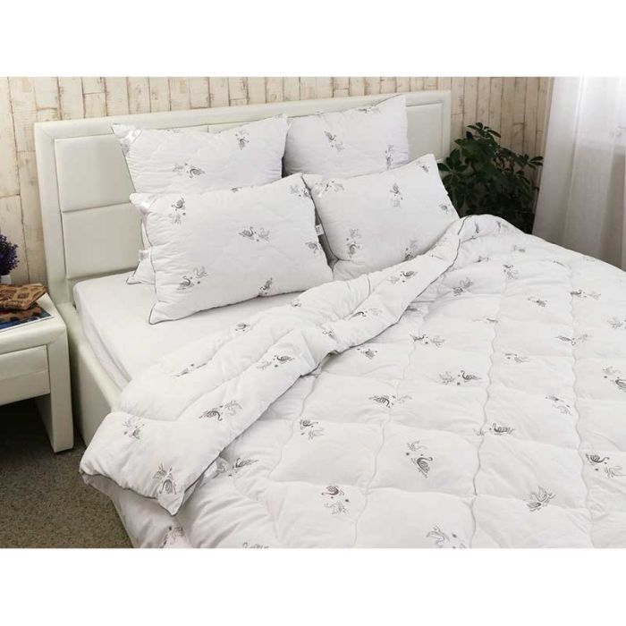 Подушка Руно из искусственного лебединого пуха Swan Luxury 40х60 см (309.52_Swan Luxury) изображение 4