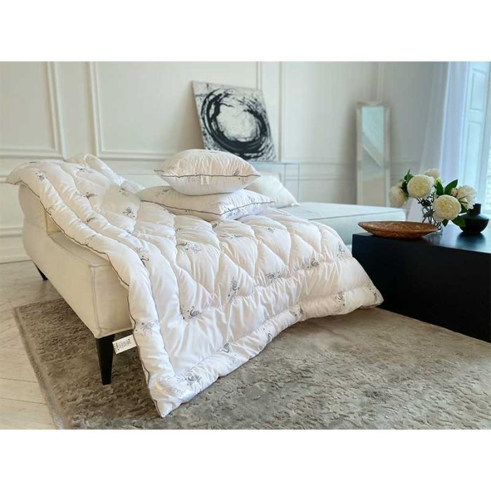 Подушка Руно из искусственного лебединого пуха Swan Luxury 40х60 см (309.52_Swan Luxury) изображение 7