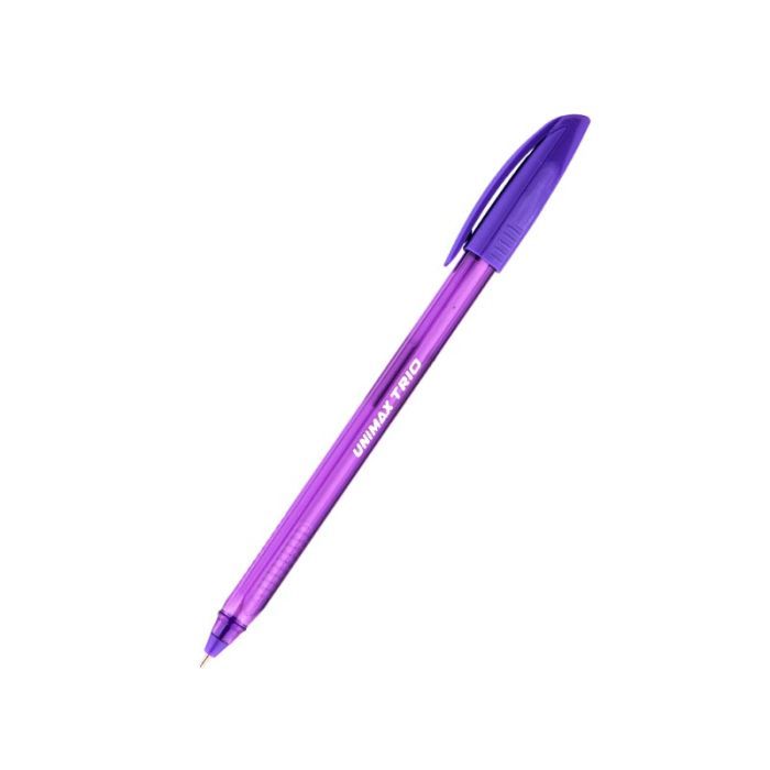 Ручка кулькова Unimax Trio, синя (UX-104-02)