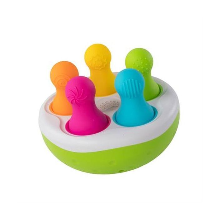 Розвиваюча іграшка Fat Brain Toys Сортер-балансир Неваляшки Spinny Pins (TFA248) зображення 4