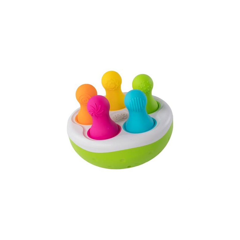 Развивающая игрушка Fat Brain Toys Сортер-балансир Неваляшки Spinny Pins (F248ML) изображение 4