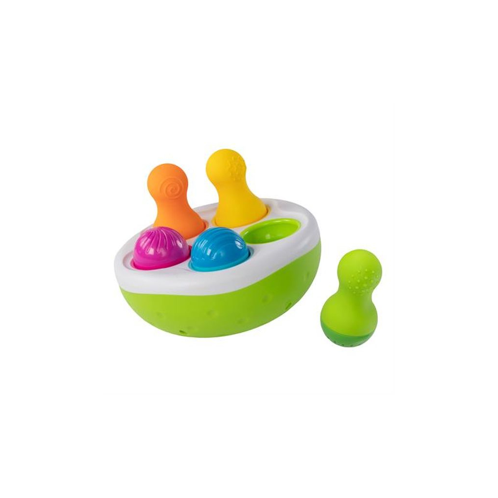 Развивающая игрушка Fat Brain Toys Сортер-балансир Неваляшки Spinny Pins (F248ML)