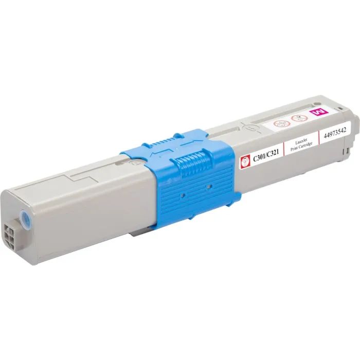 Тонер-картридж BASF OKI C301/C321/MC332/MC342/ 44973542 Magenta (KT-44973542) изображение 2