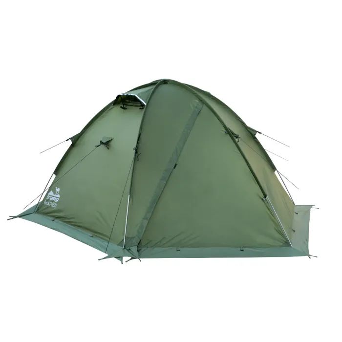 Палатка Tramp Rock 3 V2 Green (UTRT-028-green) изображение 2