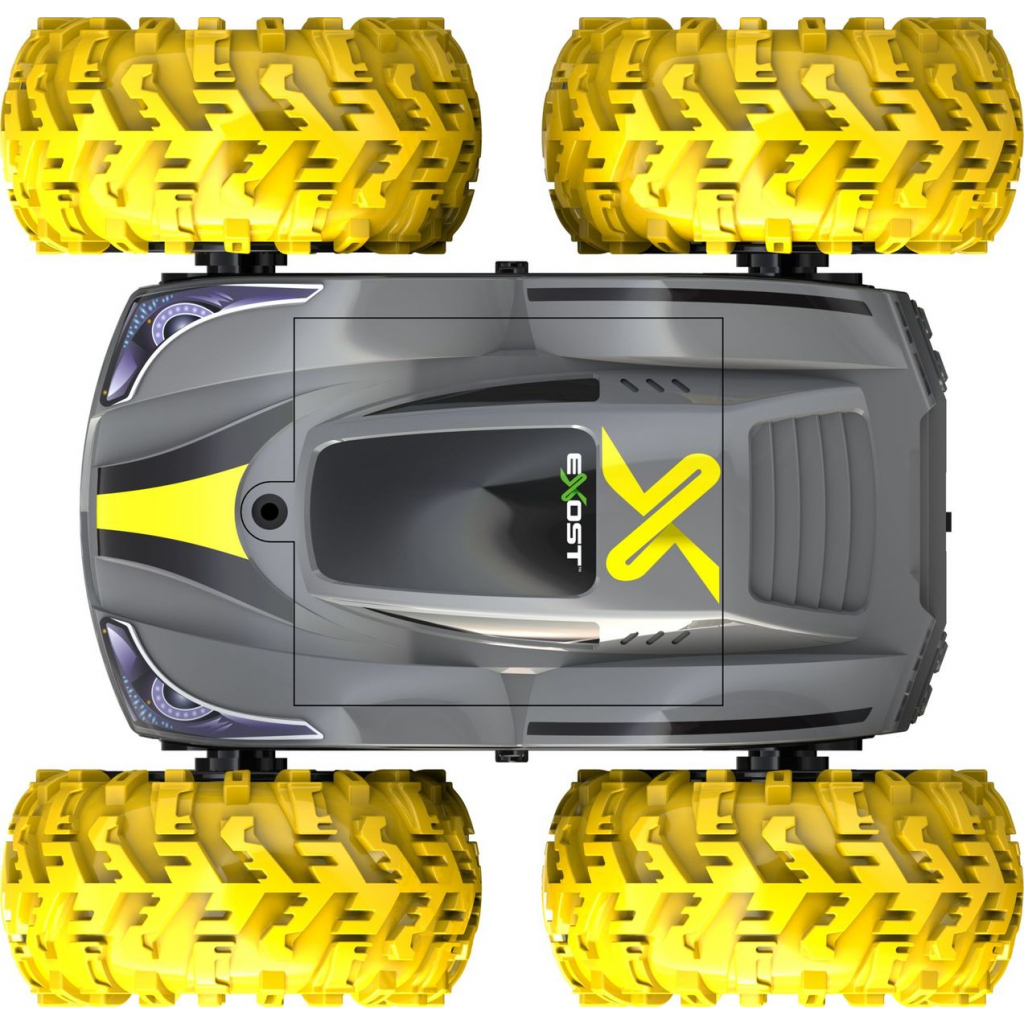 Радиоуправляемая игрушка Silverlit Exost 360 CROSS II, 118 2,4 ГГц, желтая (20257-3) изображение 8