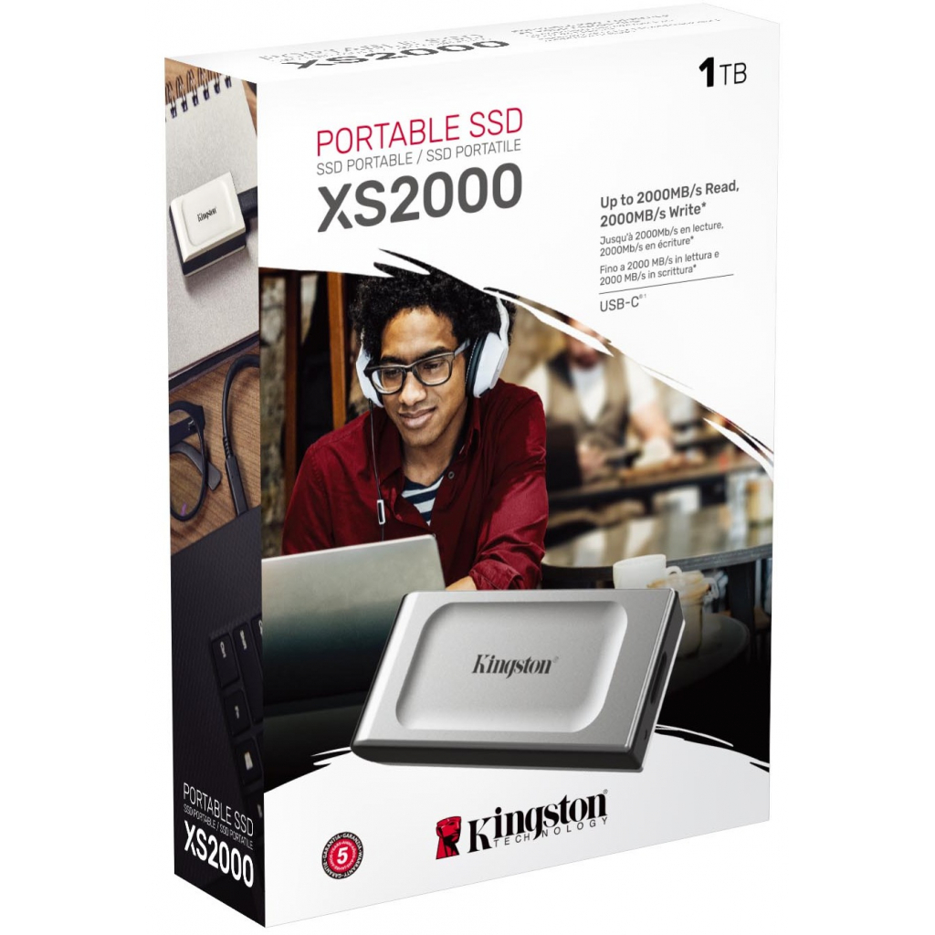 Накопичувач SSD USB 3.2 4TB Kingston (SXS2000/4000G) зображення 4