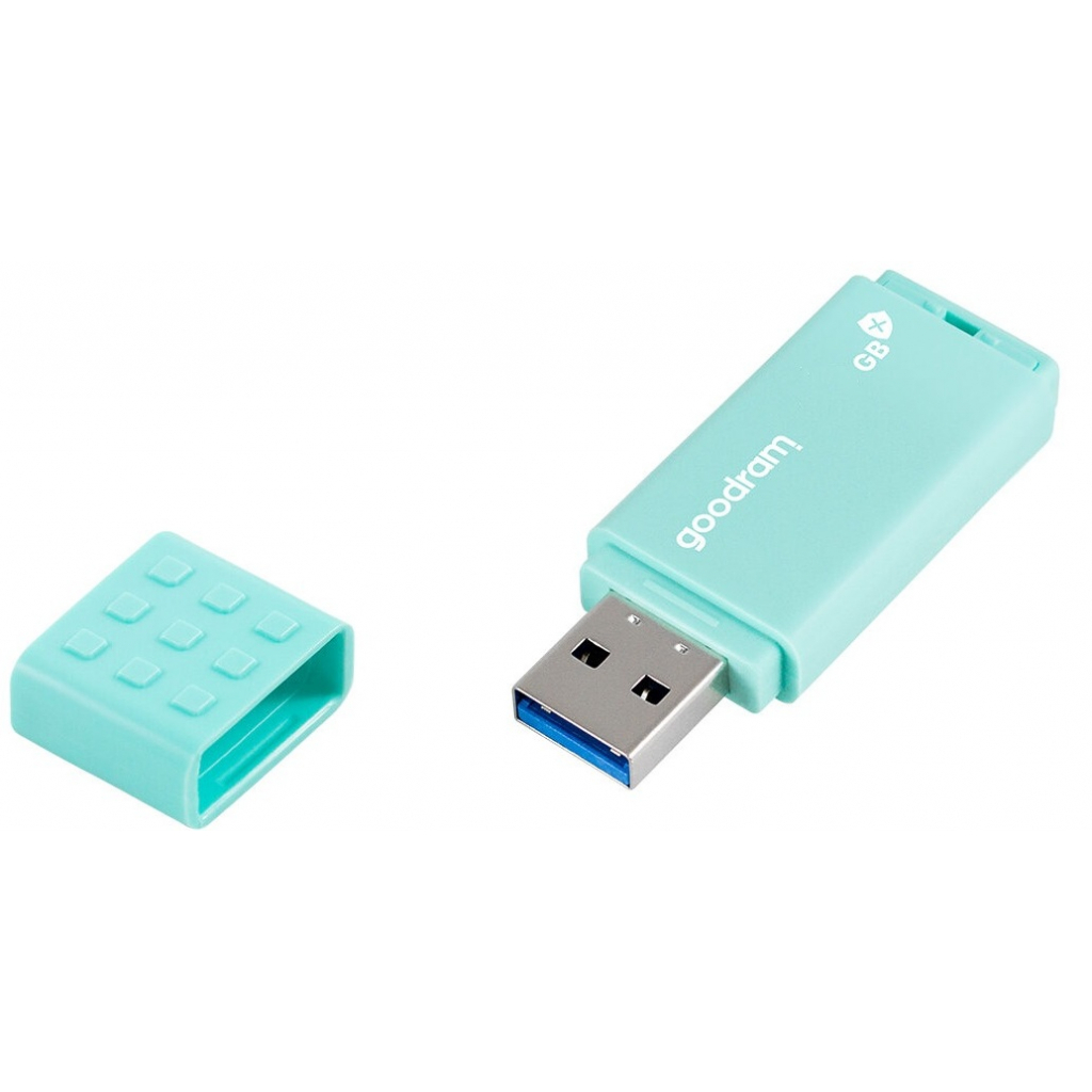 USB флеш накопичувач Goodram 32GB UME3 Care Green USB 3.2 (UME3-0320CRR11) зображення 2