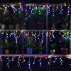 Гирлянда ColorWay Бахрома 3мx0.6м 100Led IP20 цветная (CW-GF-100L36VMC) изображение 3