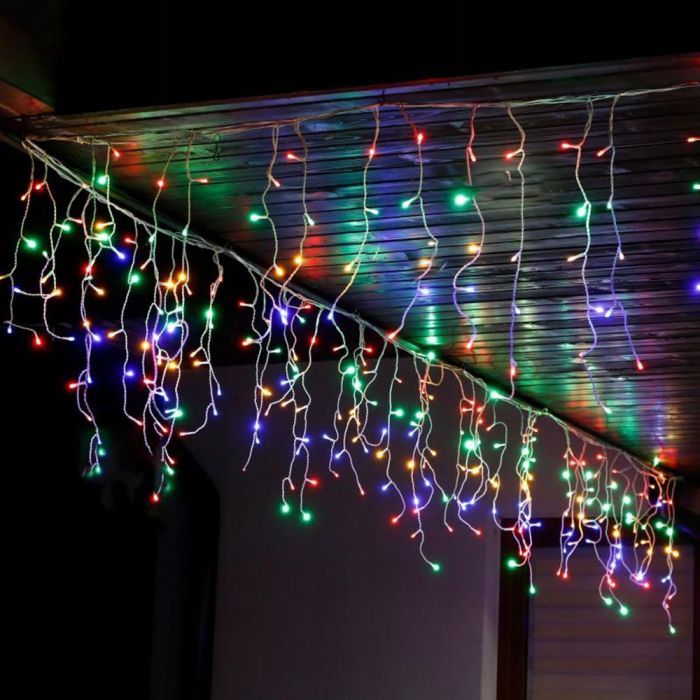 Гирлянда ColorWay Бахрома 3мx0.6м 100Led IP20 цветная (CW-GF-100L36VMC) изображение 4