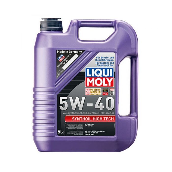 Моторное масло Liqui Moly Synthoil High Tech 5W-40 4л (2194)