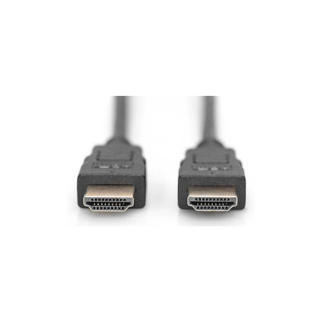 Кабель мультимедійний HDMI to HDMI 1.0m UHD 4K Digitus (AK-330107-010-S) зображення 2