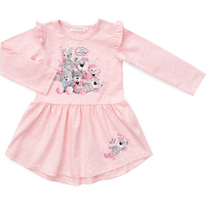 Плаття дитяче POP FASHION з іграшками (6747-116G-peach)