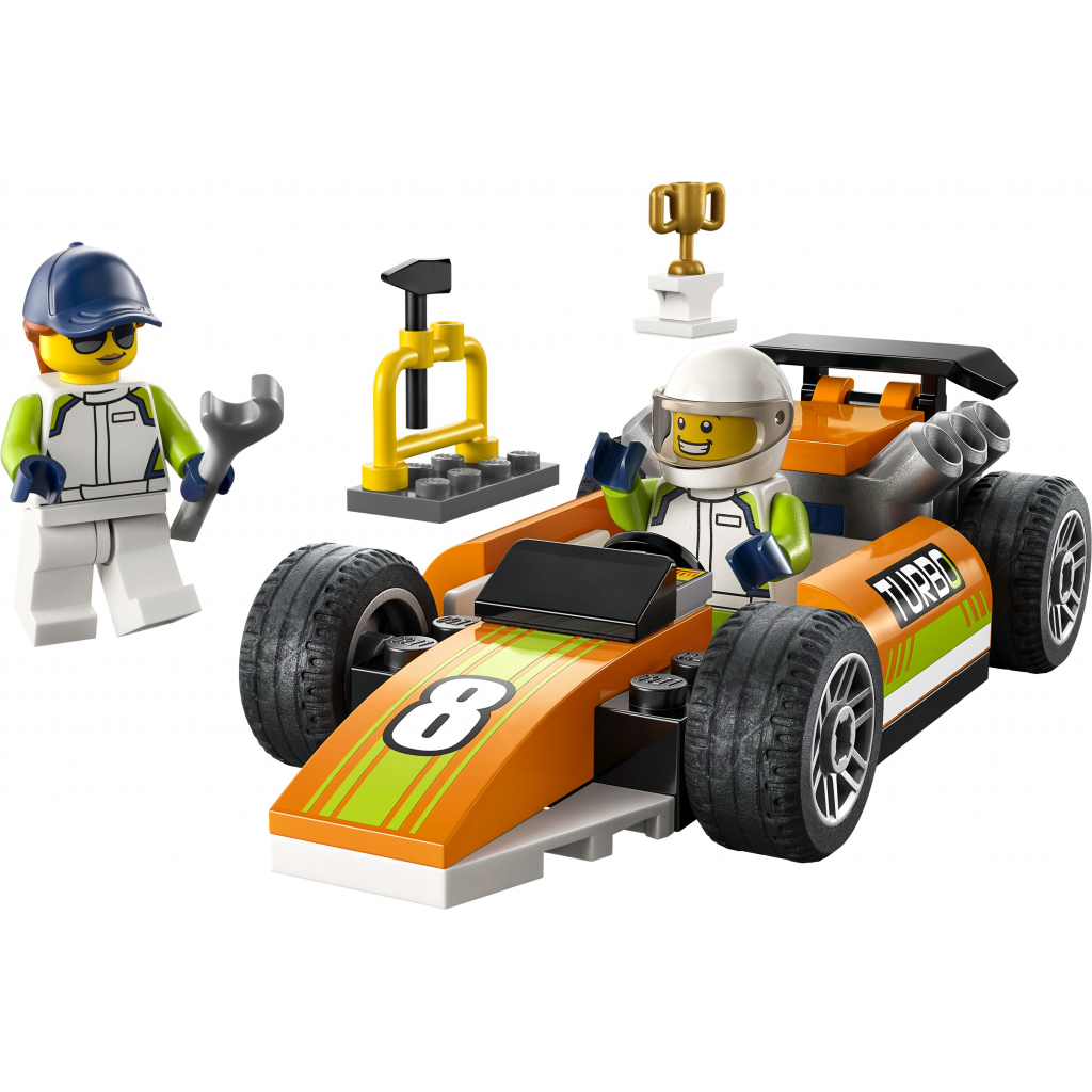 Конструктор LEGO City Гоночний автомобіль 46 деталей (60322) зображення 2