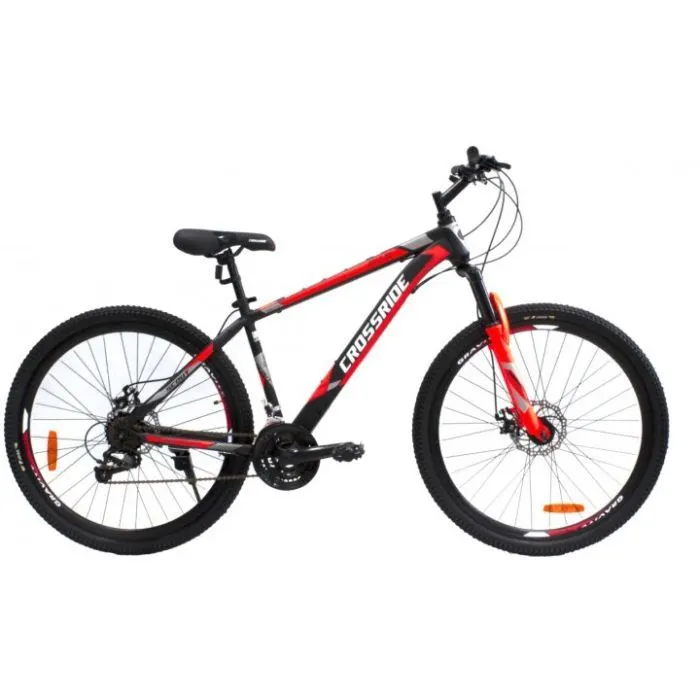 Велосипед Crossride Scout 27,5" рама-17" St Black/Red (0256-170-1)