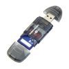 Зчитувач флеш-карт ST-Lab SD/ SDHC/ MMC /RS-MMC (U-371 black) зображення 3