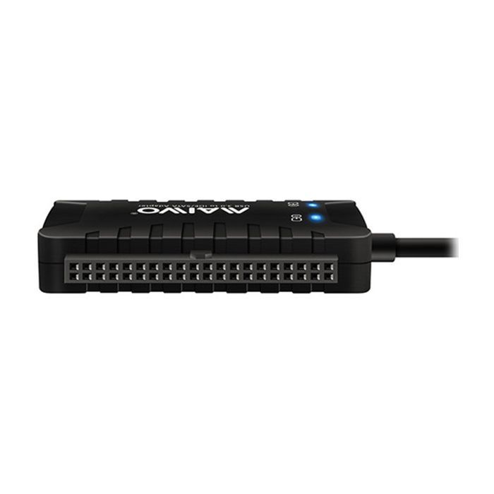 Адаптер Maiwo USB 3.0 to 2.5/3.5'' IDE/SATA HDD/SSD, 5.25'' CD-R, PA 2V/2A (K132U3IS) изображение 3