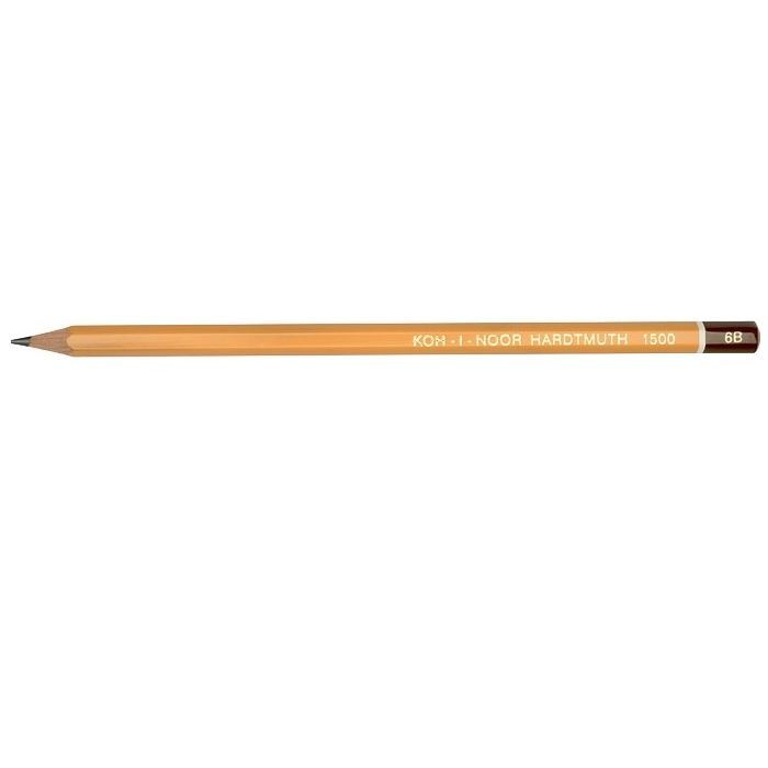 Карандаш графитный Koh-i-Noor 1500, 6В (1500.6B)