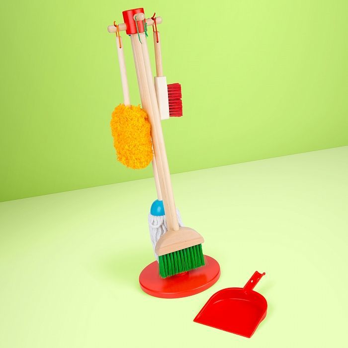 Игровой набор Melissa&Doug деревянный для уборки (MD18600)