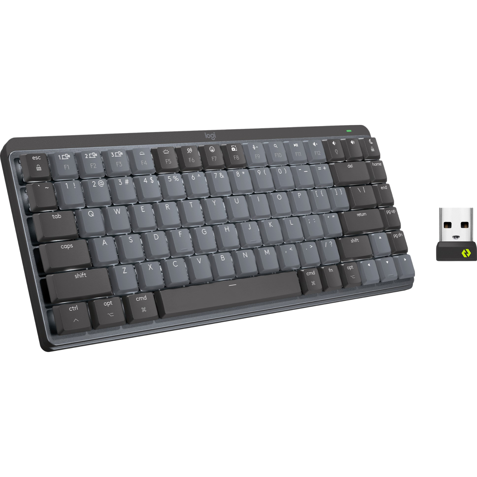 Клавиатура Logitech MX Mechanical Mini Minimalist UA Graphite (920-010780)
